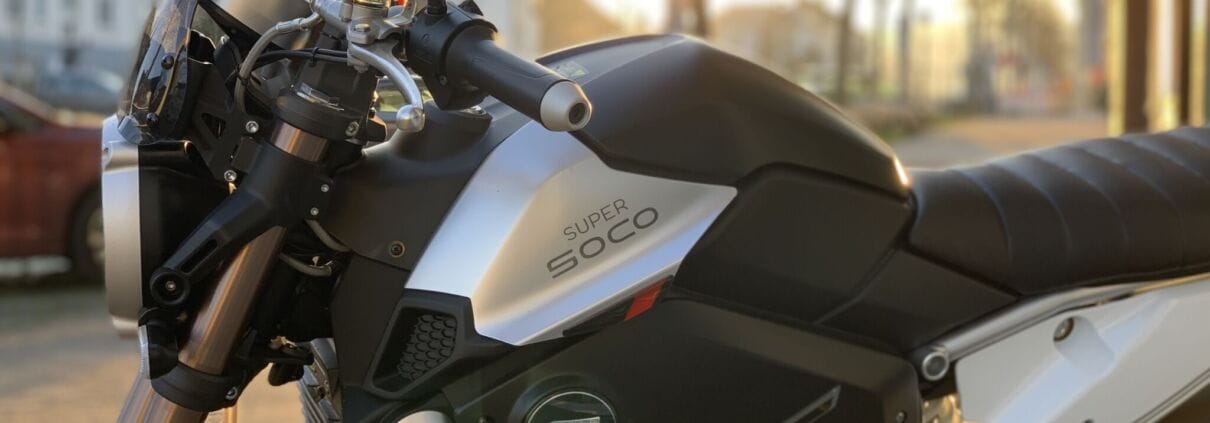 Super SOCO TCmax vor dem Laden