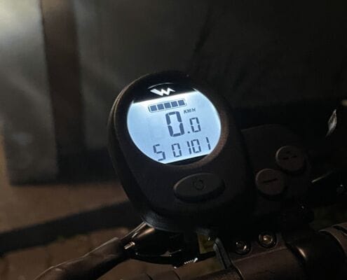 Tacho mit 101 Kilometern